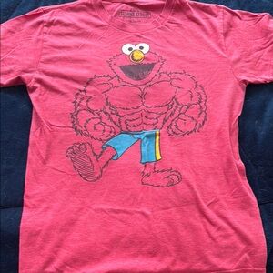 Sesame Street Red Elmo Muscle T-Shirt